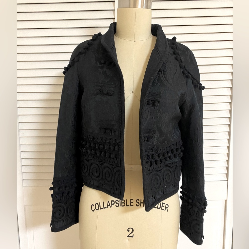 COPY - Derek Lam 10 Crosby crop jacquard jacket